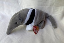 Ty Beanie Baby "ANTS" The Anteater Stuffed Animal Plush Toy 1997