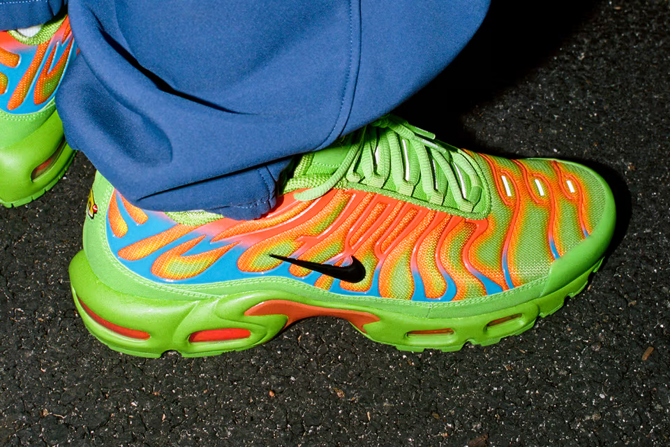 靴 nike air max plus tn supreme green 27 Supreme X Air Max Plus TN 'Mean Green' - Nike - DA1472 300
