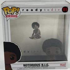 Funko Pop Albums Notorious B.I.G Ready To Die #01 Vinyl Figure Display NIB