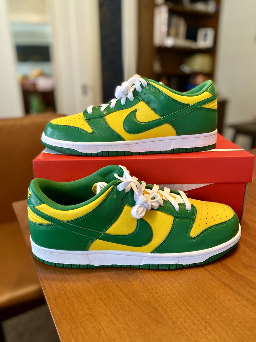 NIKE DUNK LOW BRAZIL VARSITY MAIZE PINE GREEN 22〜30㎝ NIKE DUNK LOW BRAZIL VARSITY MAIZE PINE GREEN 2024 SIZE 11