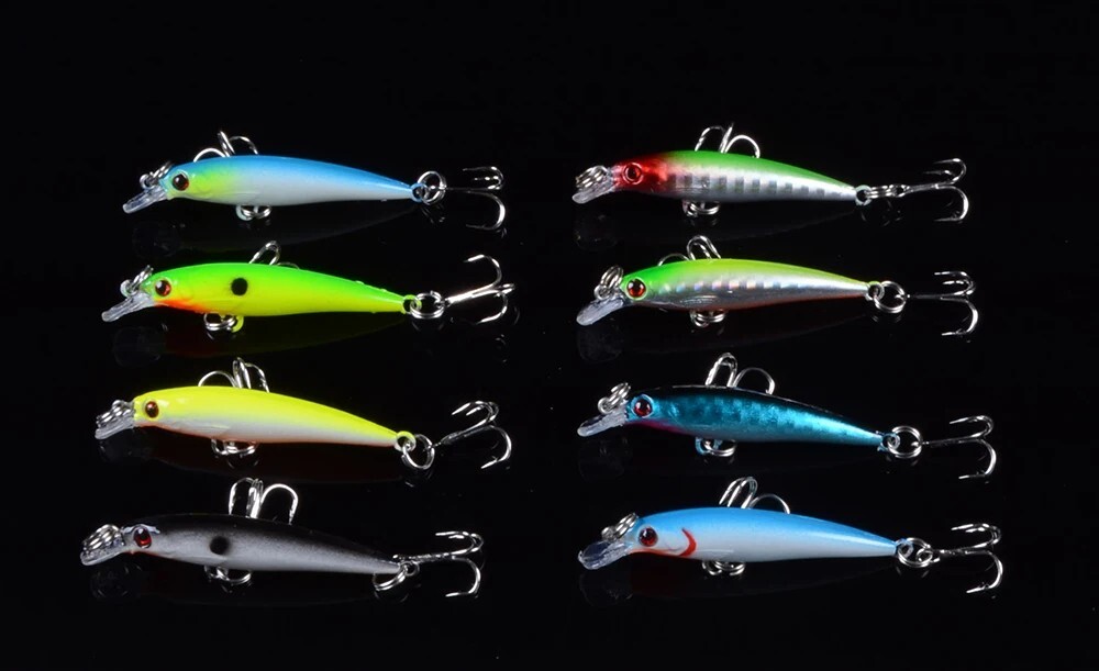 72-Piece Fish Bait Lure Plugs Set - Variety of Fishing Lures for Ultimate Catch - Image 10