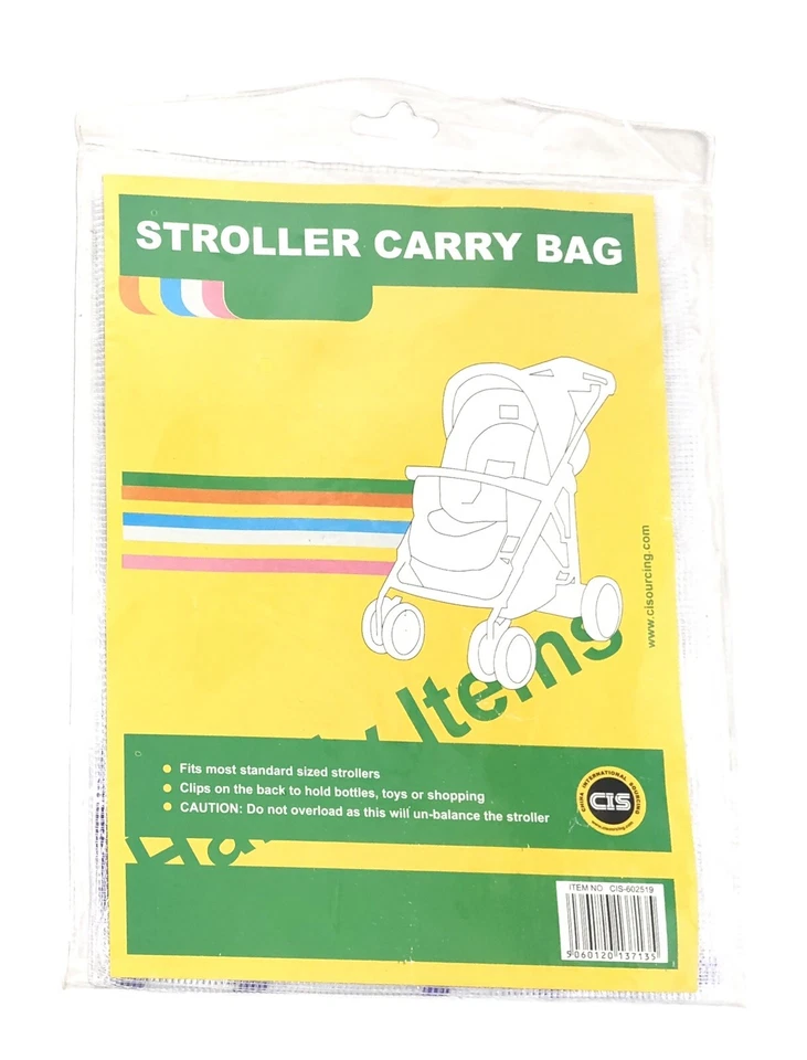 Baby Toddler Pushchair Pram Stroller Mesh Carry Bag Hanging Net Bag Storage - Image 3 of 4