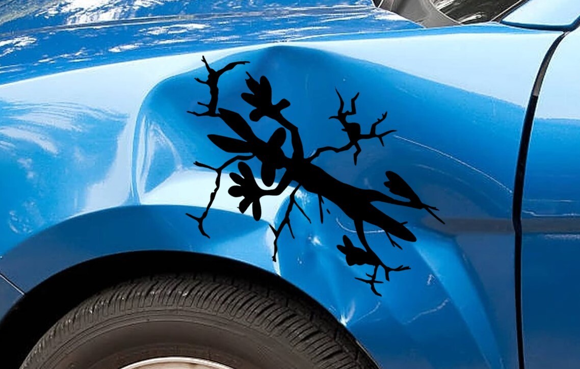 Funny Splat For Car Truck Laptop Sticker