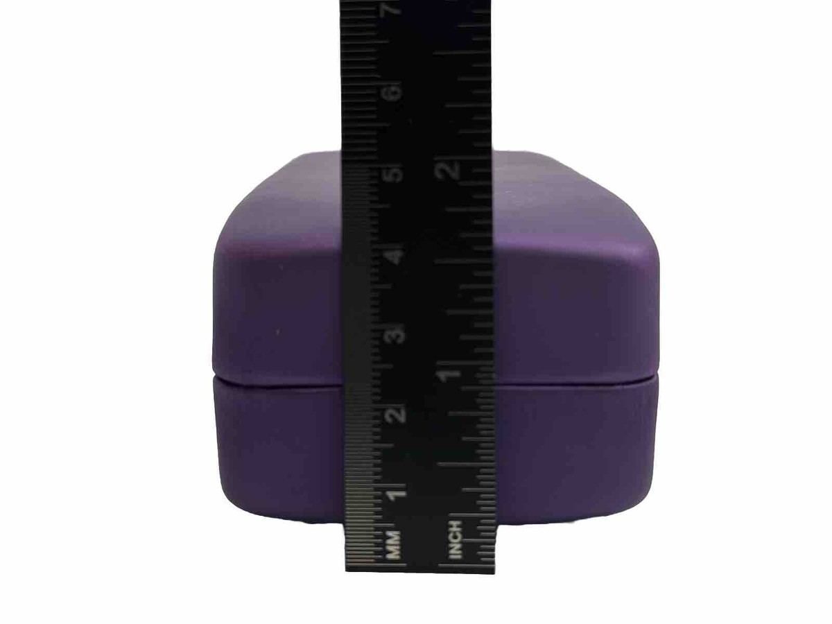 NEW Jimmy Crystal New York L Purple Hard Clamshell 