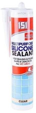 SILICONE SEALANT FILLER ACRYLIC CLEAR WHITE BROWN ALL PURPOSE WATERPROOF SEAL