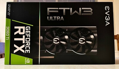 EVGA GeForce RTX 3060 Ti FTW3 ULTRA GAMING 8GB GDDR6 Video Card