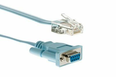 RJ45 to Rs232 DB9 Cable Converter Ethernet Adapter For Router Networks 9 Pin