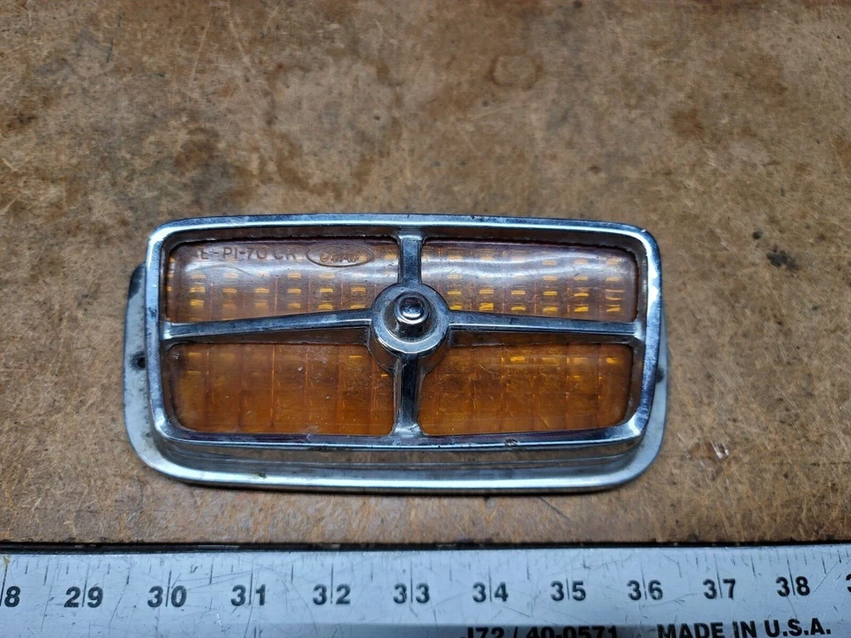 1970 70 Ford Mustang Mach 1 решетка спортивный фонарь ободок парковки Mercury Cougar OEM - Изображение 3 из 4