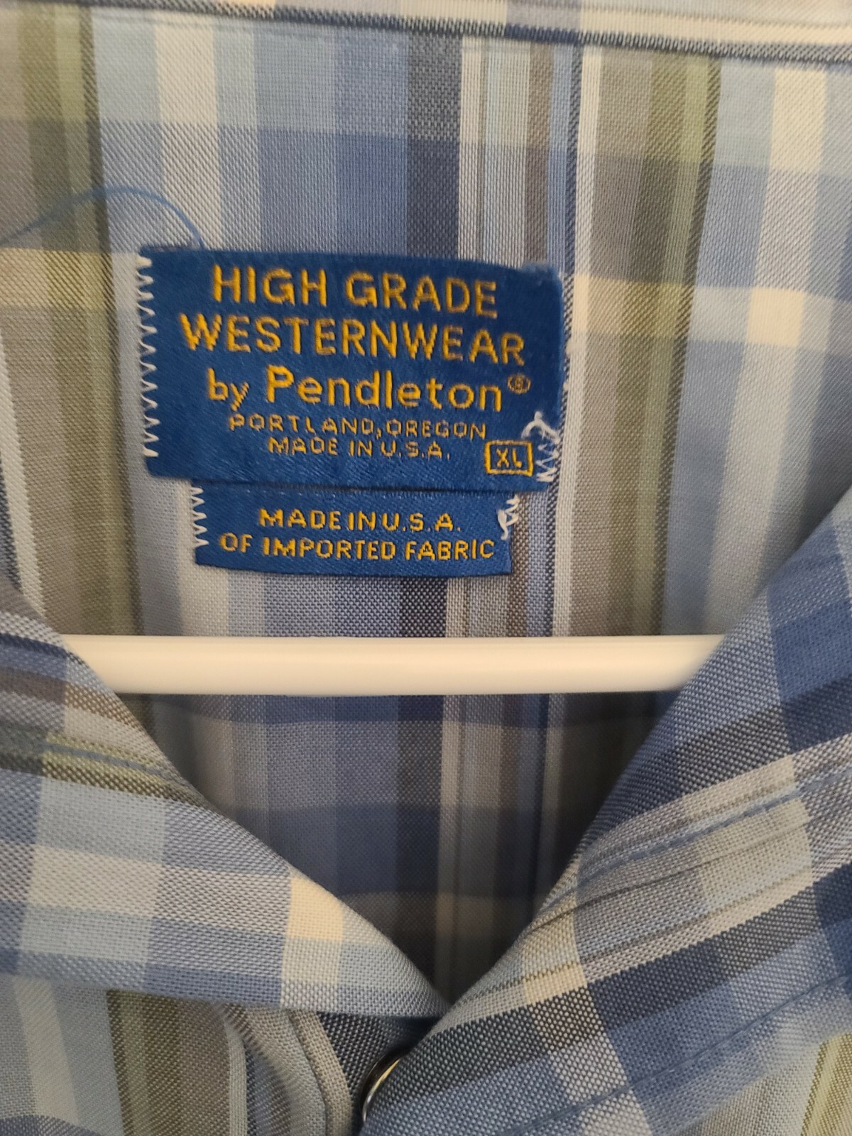 Pendleton High Grade Westernware Flannel Short Sl… - image 3