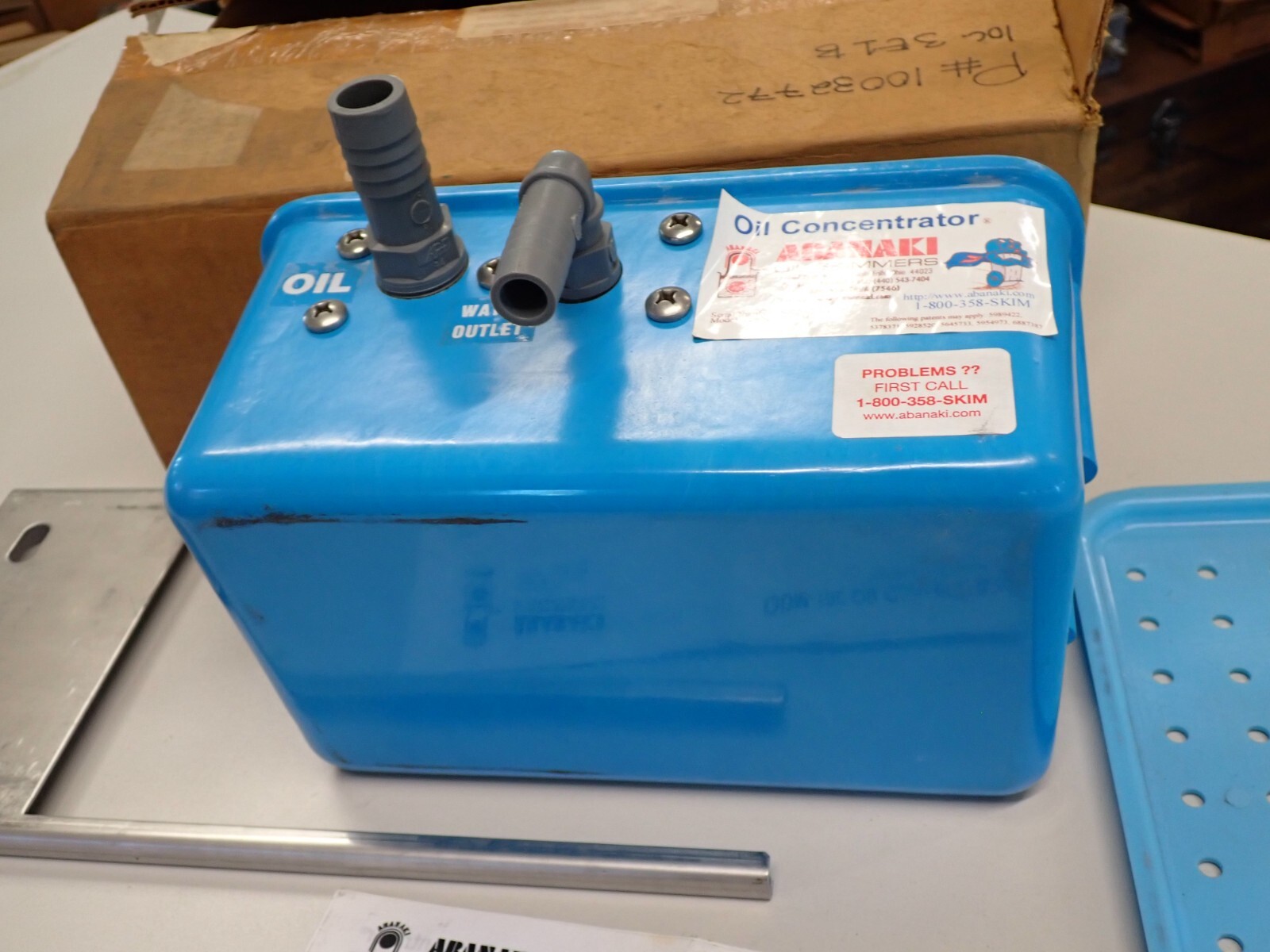 ABANAKI ODM-100 OIL CONCENTRATOR  