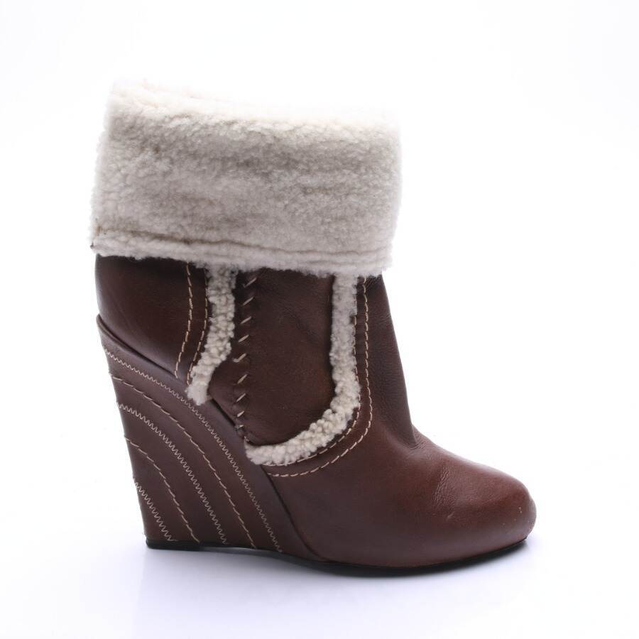 Stiefeletten Roberto Cavalli Braun Weiß 39 EUR