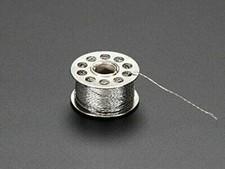 3DMakerworld Adafruit Stainless Thin Conductive Thread - 2 ply - 23m/76 ft