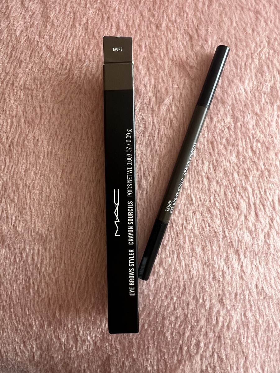 MAC Eye Brows Styler Pencil w/ Spoolie Crayon Liner - TAUPE