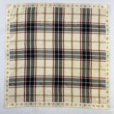 Vintage MCM Handkerchief Pocket Square Bandana Neckerchief