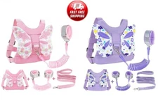 Accmor 3in1Toddler Harness Leashes+Anti Lost Wrist Link,Kids Harness