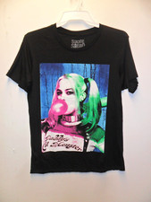 SUICIDE SQUAD Women's S/S T-Shirt DADDYS LIL MONSTER - Black - Medium - NWT