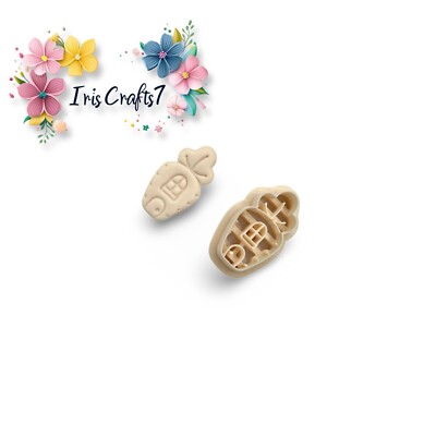 Karottenhaus Werkzeuge Polymer Ton Schneider | 3D-gedrucktes Tonwerkzeug | IrisCrafts7 UK