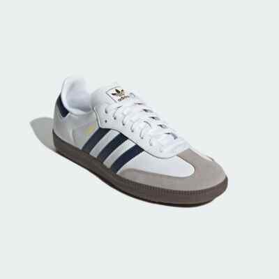 【ADIDAS】W Originals Samba OG Night Indigo Cream White☆ Size 7 - adidas Samba OG White Night Indigo Cream for sale