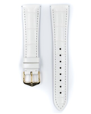 Hirsch Louisianalook alligator embossed 14mm watch band straps Bargains Deals