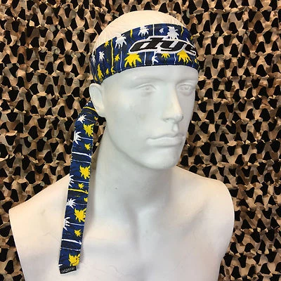 NEW Dye Paintball Headband Protective Tying Head Band - Cali Gold