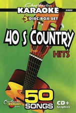 40's Country Karaoke CDG 5082 Eddy Arnold-Tex Ritter-Bob Wills-Ernest Tubb-NEW