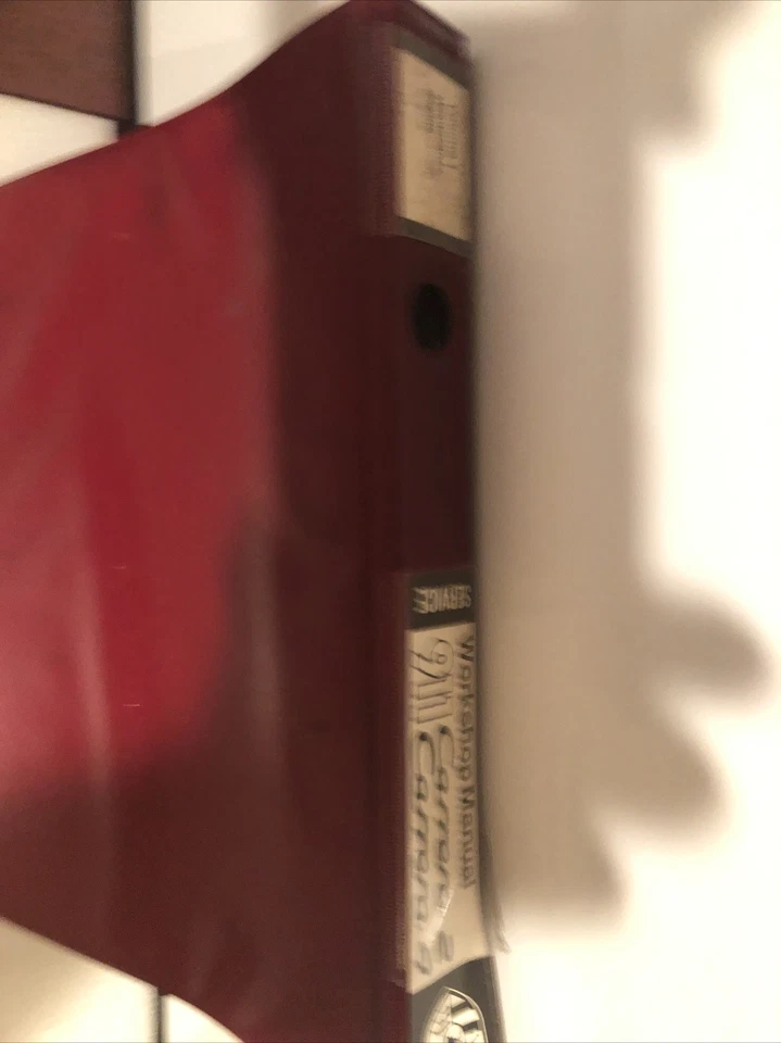 Porsche 911 Carrera 1988 4 volumen de mantenimiento uno del motor Foto 2 de 4