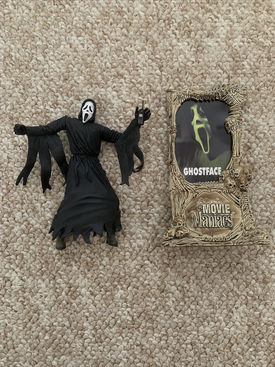 SF・ファンタジー・ホラー McFARLANE TOYS MOVIE MANIACS GhostFace McFarlane Toys Scream Movie Maniacs Series 2 Ghost Face