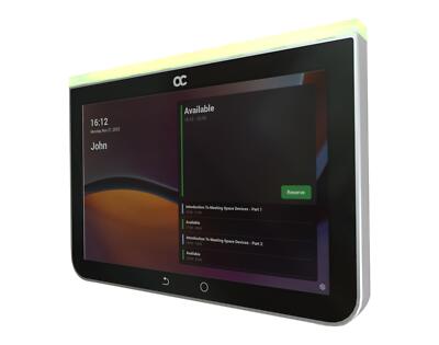 AudioCodes RX PANEL Touch Scheduler for Microsoft T Serv Management System
