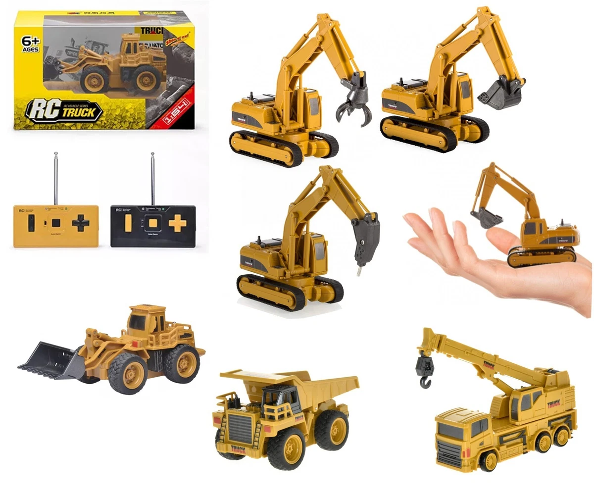 Rc construction equipment toys discount