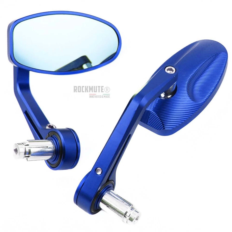 Vintage Round Mirrors Adjustable Pair For Aprilia STORM 125 SR150 SR160 SXR160 - Image 3 of 4