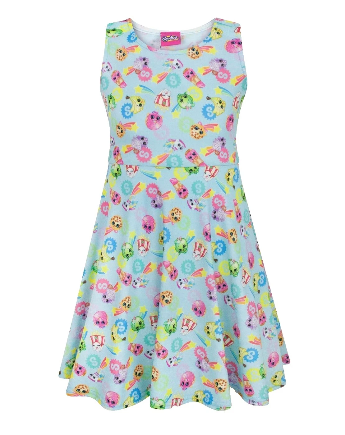 Vestidos de poliéster Shopkins Shopkins para Niñas