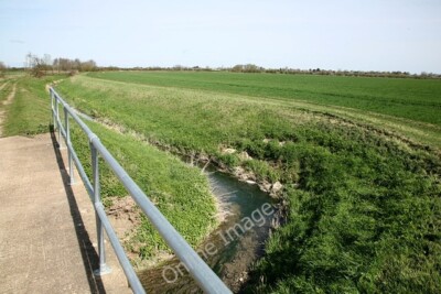 Foto 6x4 Beck Brook Rampton \/TL4267 Als es nach Norden abbiegt, nachdem es une c2010 passiert ist