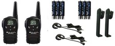 TALKIE WALKIE MIDLAND LXT118 26KMS MICRO CASQUE +CHARGEUR+TRANSFORM. 220V 