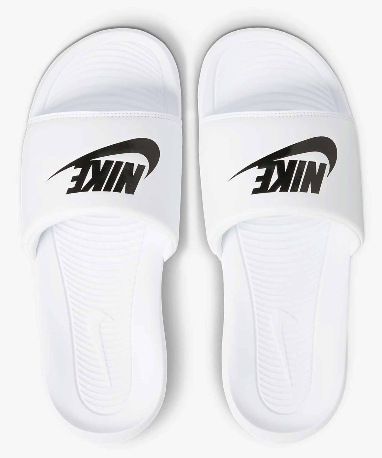 Ciabatte Nike Victori One Slide bianche foto 2