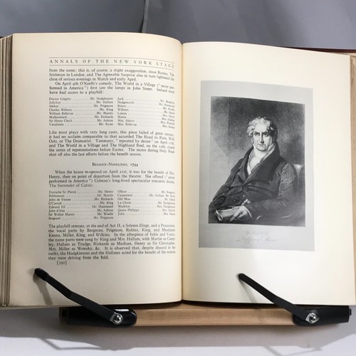 1927 Annals of the New York Stage - George C.D. Odell - Two Volumes - Cloth - Picture 10 of 10