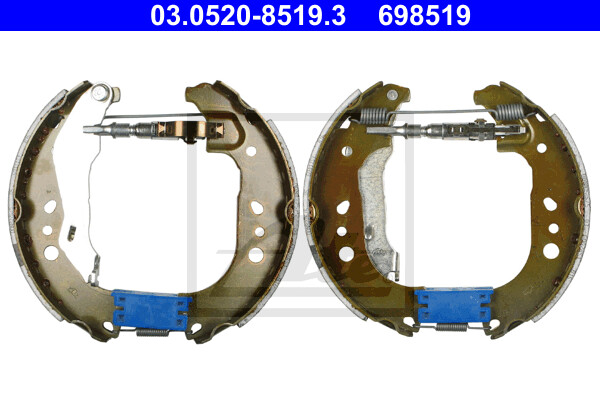ATE Bremsbackensatz Bremsbacken Hinten FüR Skoda Roomster 5J Seat Toledo IV KG3-image