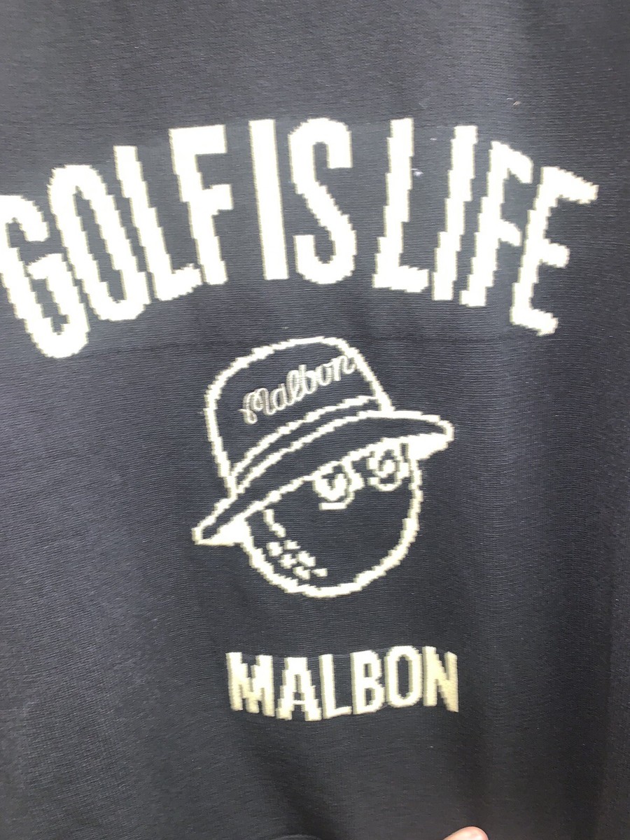 Malbon Golf Golf is Life Sweater Black XL (WOMAN) | eBay Malbon Golf Golf is Life Sweater Black XL (WOMAN) | eBay