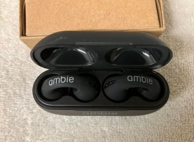 Ambie Sound Earcuffs AM-TW01/BC Black Wireless Bluetooth Open Ear 