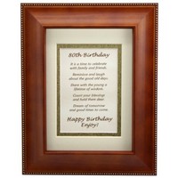 Happy 80th Birthday Toast Poem For 80th Birthday Party, New, Free Shipping on sale Happy 80th Birthday Toast Poem For 80th Birthday Party, New, Free Shipping on sale