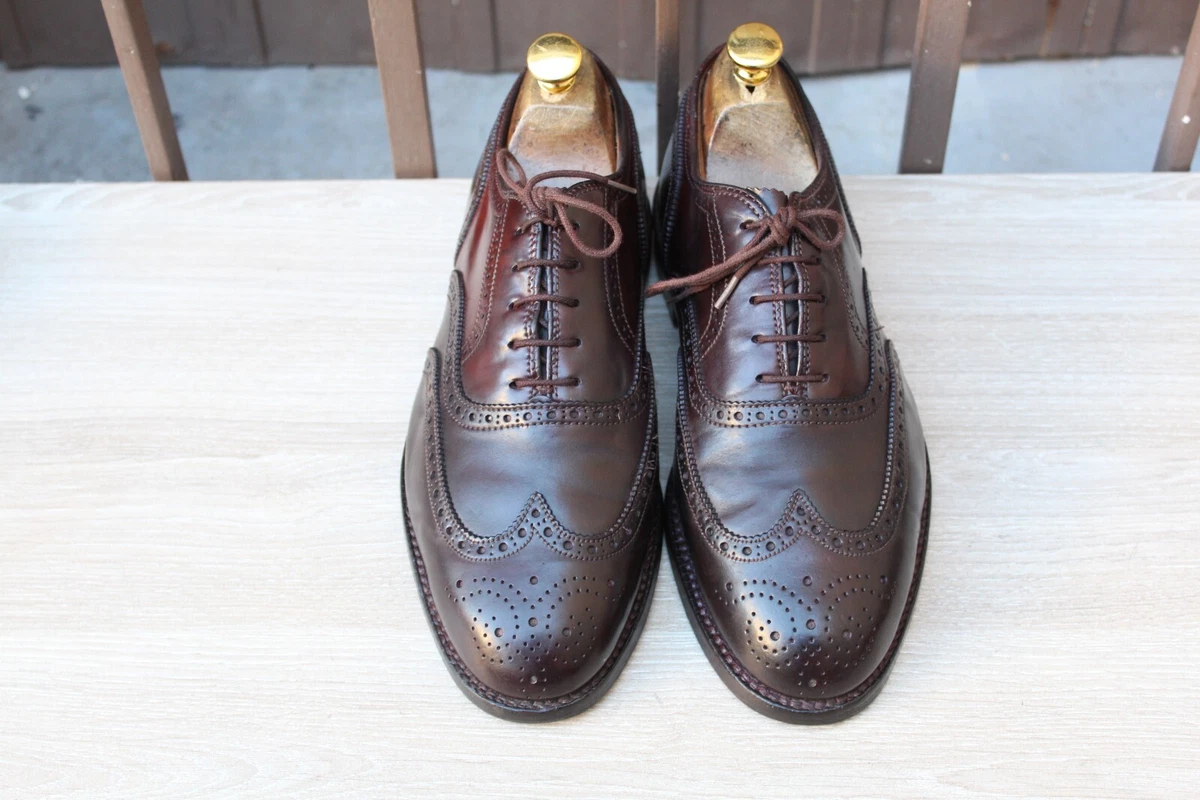 Bottes Alden 4605H En Daim Marron - Pointure 8 Pour Homme - Occasion En Très Bon état - Lacets