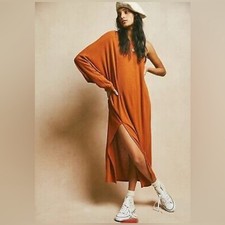 Free People Kara One Shoulder Midi Dress Lavender EUC