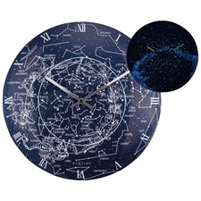 Milky Way Wall Clock - Glow in the Dark - 13....