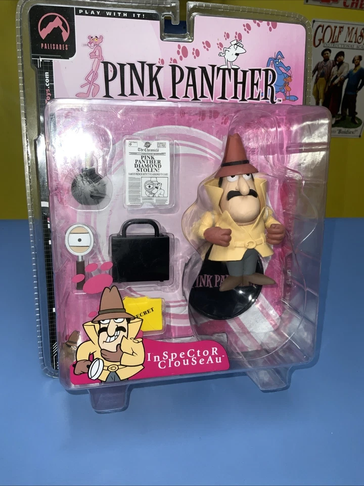 Juguete Palisades VHTF Inspector Clouseau La Pantera Rosa Serie 1 Lanzado 2004 Foto 4 de 4