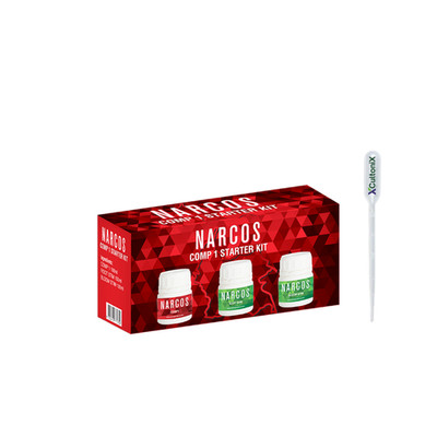 NARCOS Starterkit XS Comp 1 (3x50ml) Try Pack Dünger Set Starters für Ede NPK