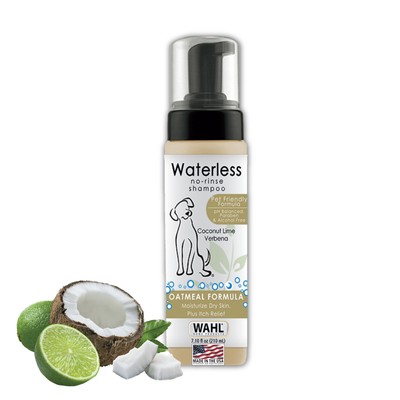 USA Pet Friendly Waterless No Rinse Shampoo for Animals   Oatmeal & Coconut L...