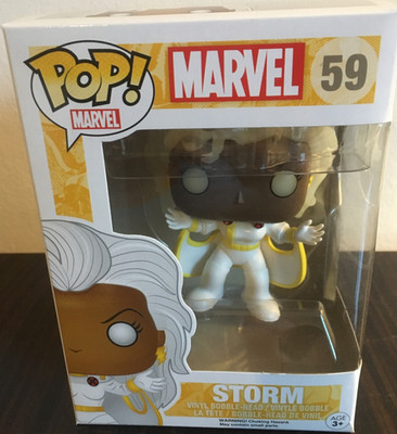 Funko Pop! VAULTED Marvel X-Men Storm Glow #59 Bobble-Head 100% ORIGINAL
