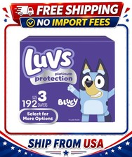 Luvs Platinum Protection Baby Diapers Size 3, 192 Count