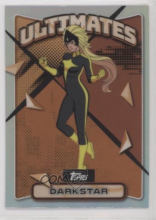 2025 Topps Finest X-Men '97 Common Bronze Refractor Darkstar #10 jc3