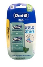 NEW 2 Pack Oral B Glide Pro Health Comfort Plus Floss Mint 87.4 YD ORIGINAL