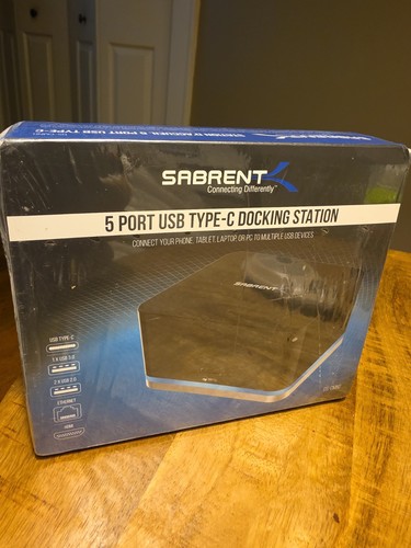 Sabrent 5 Port USB Type C Mini Continuum Docking Station (DS-CMND)